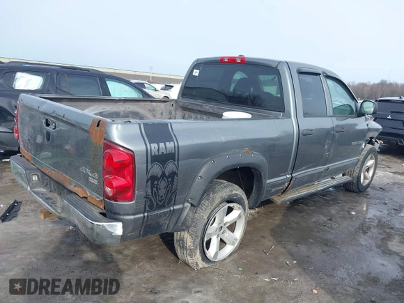 2007 Dodge 1500 ST with VIN 1D7HU18P17J503237, listed as a IAAI auction lot 41444641 with 241,851 mi miles and . Bid and sale history available at DreamBid. Image 13.