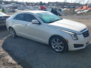 2014 Cadillac ATS Standard RWD with VIN 1G6AA5RX3E0163203, listed as a IAAI auction lot 41294865 with 183,083 mi miles. Bid and sale history available at carsss.com. Image 1.