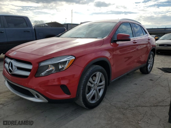 2016 Mercedes-Benz GLA with VIN WDCTG4EB3GJ207975, listed as a Copart auction lot 86206514 with 145,940 mi miles and Salvage Title. Bid and sale history available at carsss.com. Image 1.