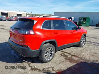 2021 Jeep Cherokee Latitude Lux with VIN 1C4PJLMX0MD177280, listed as a IAAI auction lot 40813210 with 79,318 mi miles. Bid and sale history available at carsss.com. Image 4.