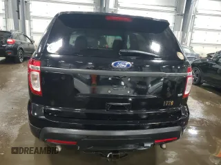 2014 Ford Utility Police Interceptor with VIN 1FM5K8AR3EGA04453, listed as a Copart auction lot 87294124 with 200,560 mi miles and Salvage Title. Bid and sale history available at carsss.com. Image 6.