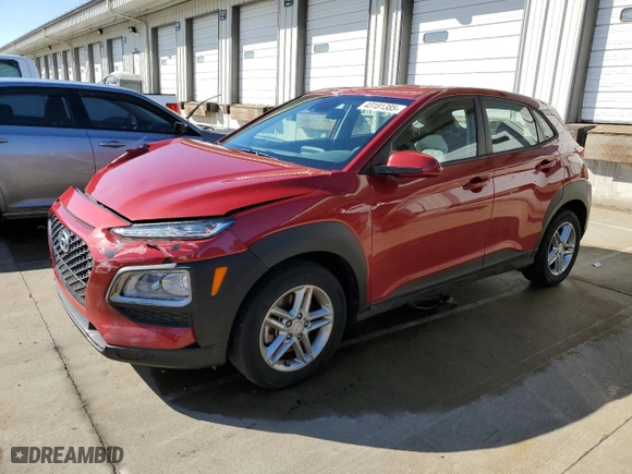 2020 Hyundai Kona SE with VIN KM8K1CAA0LU493654, listed as a Copart auction lot 43181385 with 23,242 mi miles and Salvage Title. Bid and sale history available at carsss.com. Image 1.