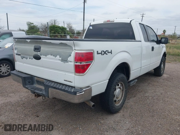 2011 Ford F-150 XL with VIN 1FTEX1EM6BKD47410, listed as a IAAI auction lot 41575535 with 372,634 mi miles and . Bid and sale history available at carsss.com. Image 4.