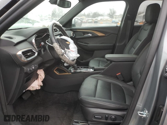 2023 Chevrolet TrailBlazer ACTIV with VIN KL79MSSL3PB182819, listed as a Copart auction lot 44327695 with 15,252 mi miles and Salvage Title. Bid and sale history available at DreamBid. Image 7.