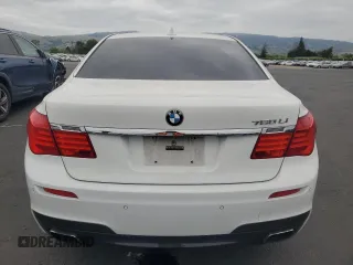 2011 BMW 7 Series 750Li with VIN WBAKB8C51BCY66328, listed as a Copart auction lot 54727695 with 155,689 mi miles and Clean Title. Bid and sale history available at carsss.com. Image 6.