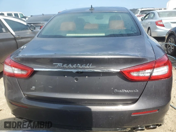 2018 Maserati Quattroporte S z VIN ZAM56YPAXJ1280423, wystawiony jako Copart lot #75889734 z przebiegiem Nie podano mil oraz Nie do naprawy • Non repairable. Historia ofert i sprzedaży dostępna na DreamBid. Obrazek 6.