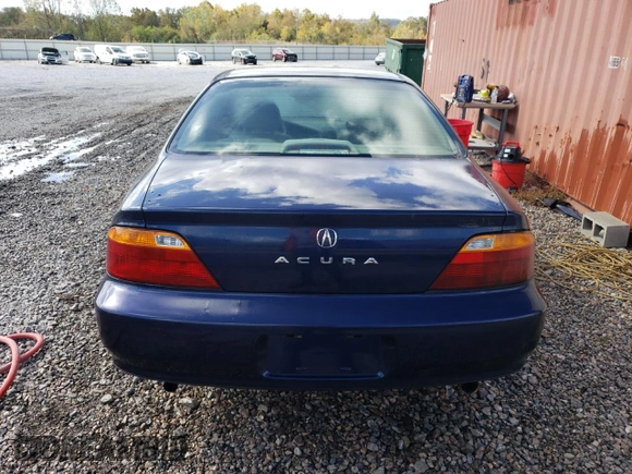 2000 Acura TL with VIN 19UUA5660YA005214, listed as a Copart auction lot 73686263 with 296,285 mi miles and Salvage Title. Bid and sale history available at carsss.com. Image 6.