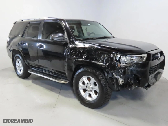 2018 Toyota 4Runner SR5 with VIN JTEZU5JR9J5183226, listed as a Copart auction lot 45338745 with 143,543 mi miles and Clean Title. Bid and sale history available at carsss.com. Image 1.