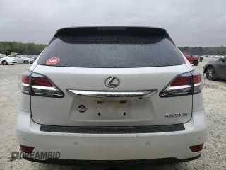 2014 Lexus RX 350 with VIN 2T2BK1BA8EC231803, listed as a Copart auction lot 51047035 with 123,722 mi miles and Salvage Title. Bid and sale history available at DreamBid. Image 6.