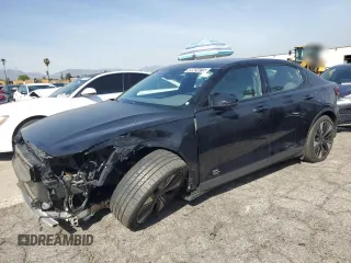 2023 Polestar 2 with VIN YSMEG3KA7PL156221, listed as a Copart auction lot 49924415 with 23,803 mi miles and Non Repairable. Bid and sale history available at DreamBid. Image 1.