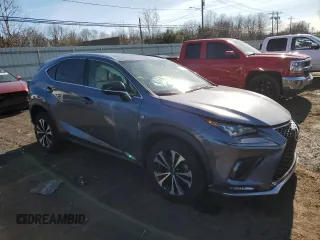 2021 Lexus NX with VIN JTJSARDZ2M2261768, listed as a Copart auction lot 43656645 with 20,997 mi miles and Salvage Title. Bid and sale history available at carsss.com. Image 4.