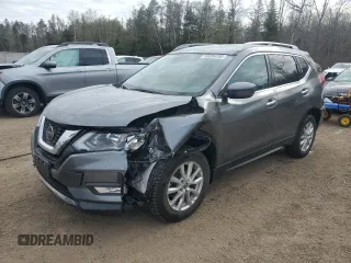 2020 Nissan Rogue S with VIN 5N1AT2MV9LC742974, listed as a Copart auction lot 55059795 with 61,218 mi miles and Clean Title. Bid and sale history available at DreamBid. Image 1.