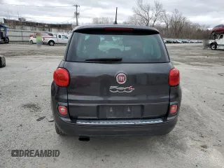 2015 FIAT 500L Lounge with VIN ZFBCFACH4FZ033464, listed as a Copart auction lot 53490295 with 169,288 mi miles and Salvage Title. Bid and sale history available at DreamBid. Image 6.