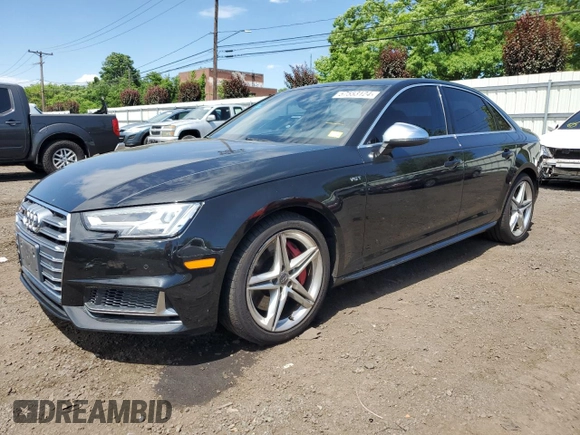 2018 Audi S4 Premium Plus with VIN WAUB4AF43JA148536, listed as a Copart auction lot 57553124 with 60,151 mi miles. Bid and sale history available at carsss.com. Image 1.