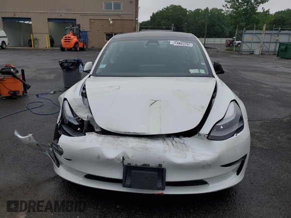2023 Tesla Model 3 with VIN 5YJ3E1EA0PF463239, listed as a Copart auction lot 59770525 with 48,086 mi miles and Clean title. Bid and sale history available at DreamBid. Image 5.