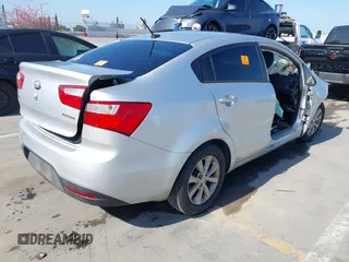 2013 Kia Rio EX with VIN KNADN4A35D6245928, listed as a IAAI auction lot 42214398 with Not provided miles and . Bid and sale history available at DreamBid. Image 4.