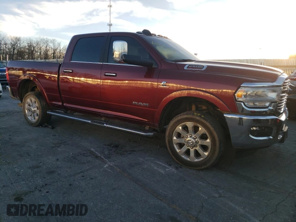 2022 Ram 2500 Laramie with VIN 3C6UR5FL5NG392280, listed as a Copart auction lot 83984734 with Not provided miles and Salvage title. Bid and sale history available at DreamBid. Image 4.