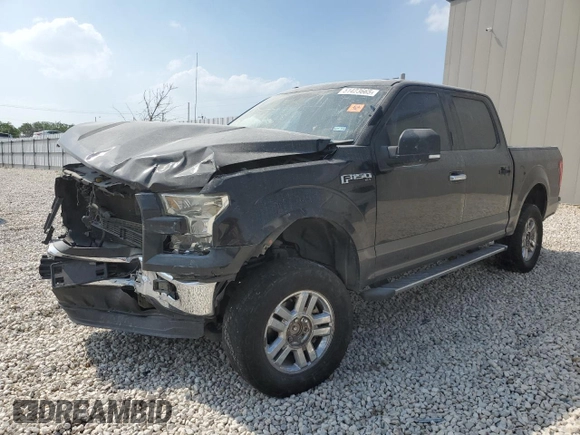 2015 Ford F-150 XLT with VIN 1FTEW1EF8FFB90417, listed as a Copart auction lot 51423665 with 0 mi miles and Salvage Title. Bid and sale history available at carsss.com. Image 1.