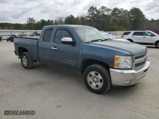 2013 Chevrolet Silverado 1500 LT with VIN 1GCRCSE05DZ260205, listed as a Copart auction lot 47395155 with 119,706 mi miles and Salvage Title. Bid and sale history available at carsss.com. Image 4.