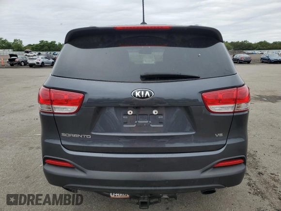 2017 Kia Sorento LX with VIN 5XYPGDA50HG291567, listed as a Copart auction lot 62757315 with 87,200 mi miles and Clean title. Bid and sale history available at DreamBid. Image 6.