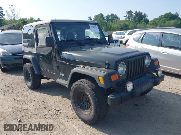 2000 Jeep Wrangler SE with VIN 1J4FA29P6YP791344, listed as a IAAI auction lot 42427688 with 184,549 mi miles and . Bid and sale history available at DreamBid. Image 1.