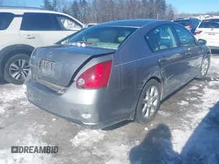 2007 Nissan Maxima 3.5 SE with VIN 1N4BA41E97C801662, listed as a IAAI auction lot 41631887 with 122,446 mi miles. Bid and sale history available at carsss.com. Image 4.