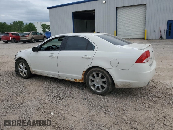 2010 Mercury Milan Premier with VIN 3MEHM0JG5AR602590, listed as a Copart auction lot 61088335 with Not provided miles and Salvage title. Bid and sale history available at DreamBid. Image 2.