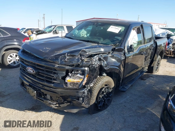 2024 Ford F-150 XLT with VIN 1FTFW3L86RKE42231, listed as a IAAI auction lot 41772884 with 1 mi miles. Bid and sale history available at carsss.com. Image 17.