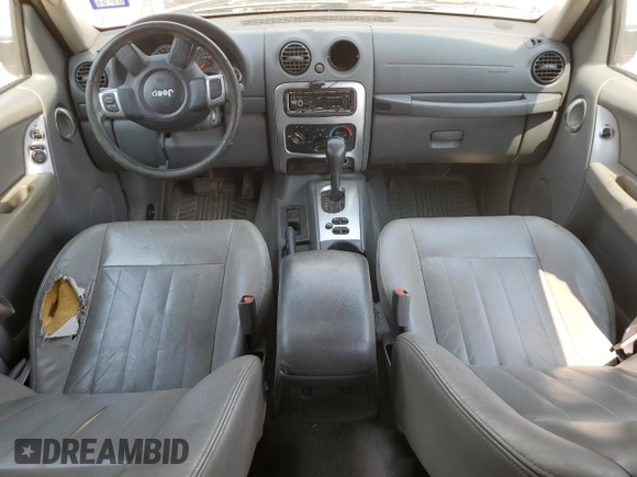 2005 Jeep Liberty Limited with VIN 1J4GK58K15W577002, listed as a Copart auction lot 68190284 with 252,595 mi miles and Salvage Title. Bid and sale history available at carsss.com. Image 8.