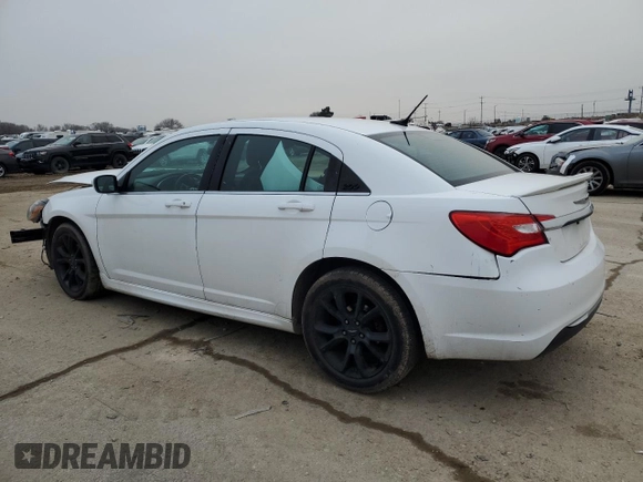 2014 Chrysler 200 Touring with VIN 1C3CCBBG2EN171356, listed as a Copart auction lot 87942875 with 168,139 mi miles and Salvage Title. Bid and sale history available at carsss.com. Image 2.