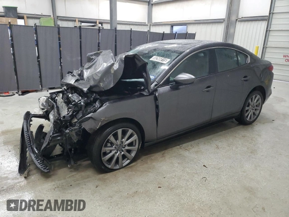 2025 Mazda 3 S Preferred with VIN JM1BPACM0S1761214, listed as a Copart auction lot 88266015 with Not Provided miles and Salvage Title. Bid and sale history available at DreamBid. Image 1.