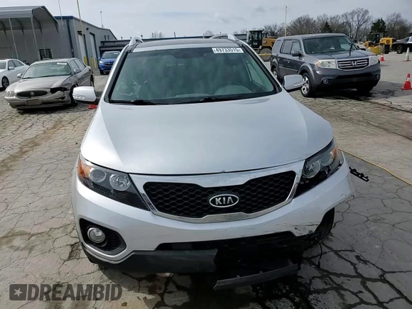 2012 Kia Sorento EX with VIN 5XYKU4A25CG305691, listed as a Copart auction lot 49733515 with 204,552 mi miles and Salvage Title. Bid and sale history available at carsss.com. Image 15.