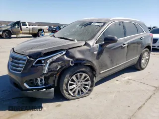 2018 Cadillac XT5 FWD with VIN 1GYKNARS2JZ156519, listed as a Copart auction lot 46733755 with 105,969 mi miles and Salvage Title. Bid and sale history available at carsss.com. Image 1.