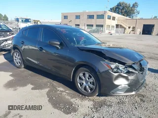 2015 Mazda 3 i Sport with VIN 3MZBM1K72FM229649, listed as a IAAI auction lot 41346541 with 155,940 mi miles and . Bid and sale history available at DreamBid. Image 1.