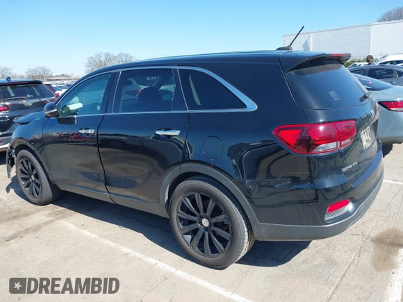 2019 Kia Sorento L with VIN 5XYPG4A32KG533121, listed as a IAAI auction lot 41762827 with 96,026 mi miles. Bid and sale history available at carsss.com. Image 14.