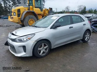 2018 Kia Rio 5-Door LX with VIN 3KPA25AB3JE089423, listed as a IAAI auction lot 41408274 with 87,690 mi miles. Bid and sale history available at carsss.com. Image 2.
