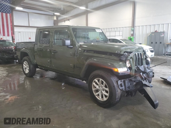 2023 Jeep Gladiator Willys z VIN 1C6HJTAG4PL581872, wystawiony jako Copart lot #84134884 z przebiegiem 6 426 mil mil oraz Szkoda całkowita • Salvage title. Historia ofert i sprzedaży dostępna na DreamBid. Obrazek 4.