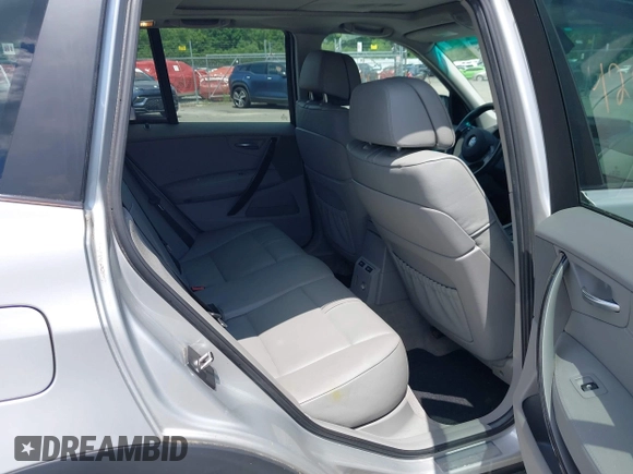 2008 BMW X3 3.0si with VIN WBXPC93478WJ09107, listed as a IAAI auction lot 42825318 with 155,387 mi miles and . Bid and sale history available at DreamBid. Image 8.