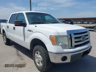 2012 Ford F-150 XL with VIN 1FTFW1EF8CFA21675, listed as a IAAI auction lot 42772906 with 285,742 mi miles and . Bid and sale history available at DreamBid. Image 1.