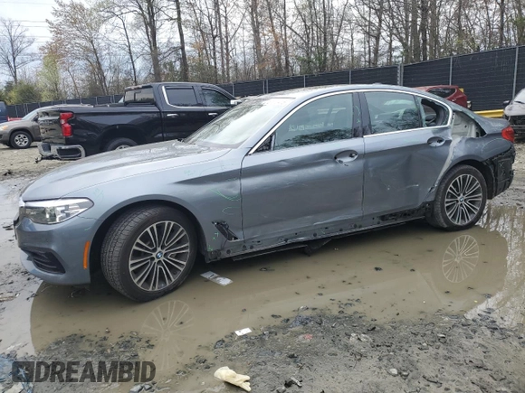 2018 BMW 5 Series 530i xDrive with VIN WBAJA7C5XJG908060, listed as a Copart auction lot 51573415 with 78,918 mi miles and Salvage title. Bid and sale history available at DreamBid. Image 1.