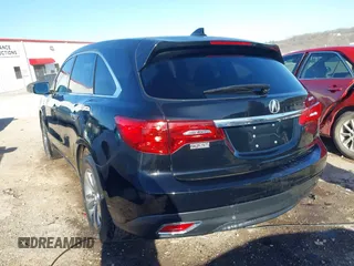 2016 Acura MDX with VIN 5FRYD3H24GB007445, listed as a IAAI auction lot 41720627 with 127,947 mi miles. Bid and sale history available at carsss.com. Image 3.
