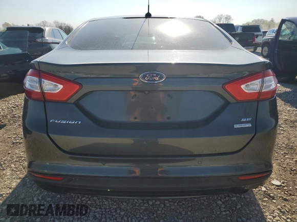 2016 Ford Fusion SE with VIN 3FA6P0HD0GR182618, listed as a Copart auction lot 53937705 with 64,391 mi miles and Clean Title. Bid and sale history available at carsss.com. Image 6.