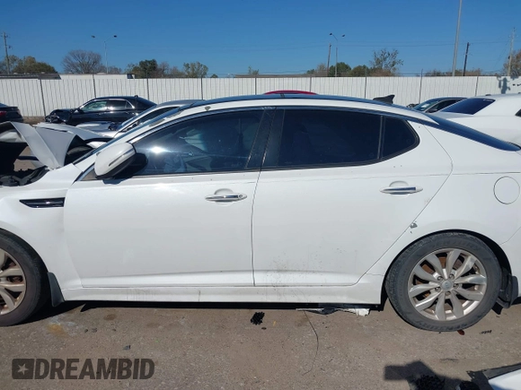 2015 Kia Optima EX with VIN 5XXGN4A73FG377402, listed as a IAAI auction lot 41209243 with 217,948 mi miles. Bid and sale history available at carsss.com. Image 14.