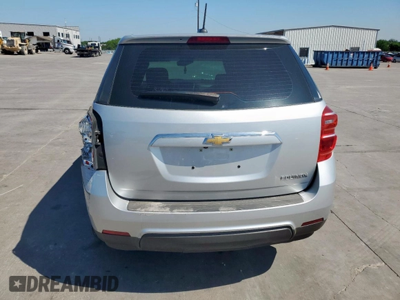 2016 Chevrolet Equinox LS with VIN 2GNALBEK3G1181926, listed as a Copart auction lot 54145935 with 138,385 mi miles and Salvage Title. Bid and sale history available at carsss.com. Image 6.