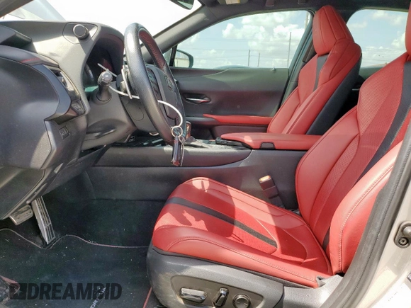 2022 Lexus UX 250h F Sport z VIN JTHR9JBH1N2057419, wystawiony jako Copart lot #61190715 z przebiegiem 60 401 mil mil oraz Szkoda całkowita • Salvage title. Historia ofert i sprzedaży dostępna na DreamBid. Obrazek 9.