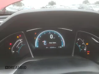 2016 Honda Civic EX with VIN 2HGFC2F72GH543505, listed as a Copart auction lot 87954465 with 25,690 mi miles and Salvage Title. Bid and sale history available at DreamBid. Image 9.
