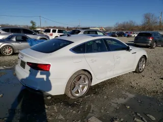 2021 Audi A5 Sportback S line Premium with VIN WAUDACF54MA003385, listed as a Copart auction lot 44269263 with 22,736 mi miles. Bid and sale history available at carsss.com. Image 3.