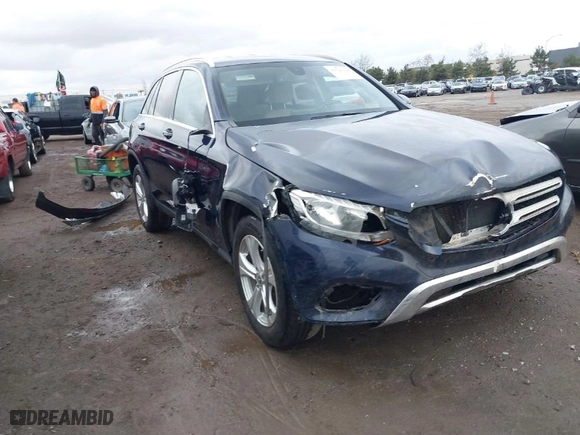 2018 Mercedes-Benz GLC with VIN WDC0G4JB5JF439738, listed as a IAAI auction lot 41741168 with 78,788 mi miles. Bid and sale history available at carsss.com. Image 1.