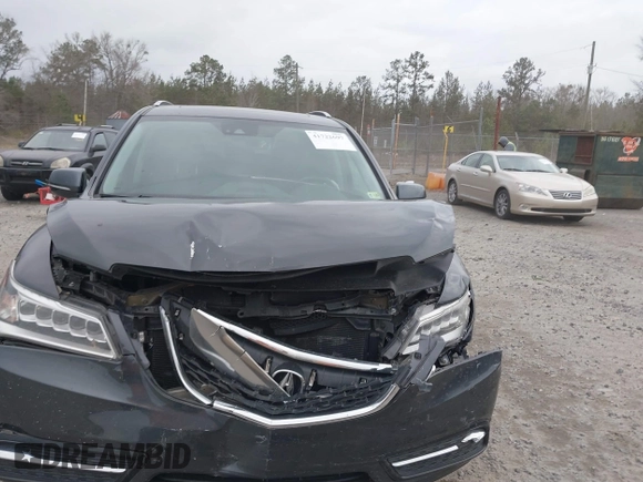 2016 Acura MDX w/Tech with VIN 5FRYD3H48GB005540, listed as a IAAI auction lot 41722697 with 74,793 mi miles. Bid and sale history available at carsss.com. Image 12.