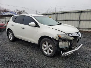 2009 Nissan Murano SL with VIN JN8AZ18WX9W131556, listed as a Copart auction lot 50274765 with 193,858 mi miles and Salvage Title. Bid and sale history available at carsss.com. Image 4.